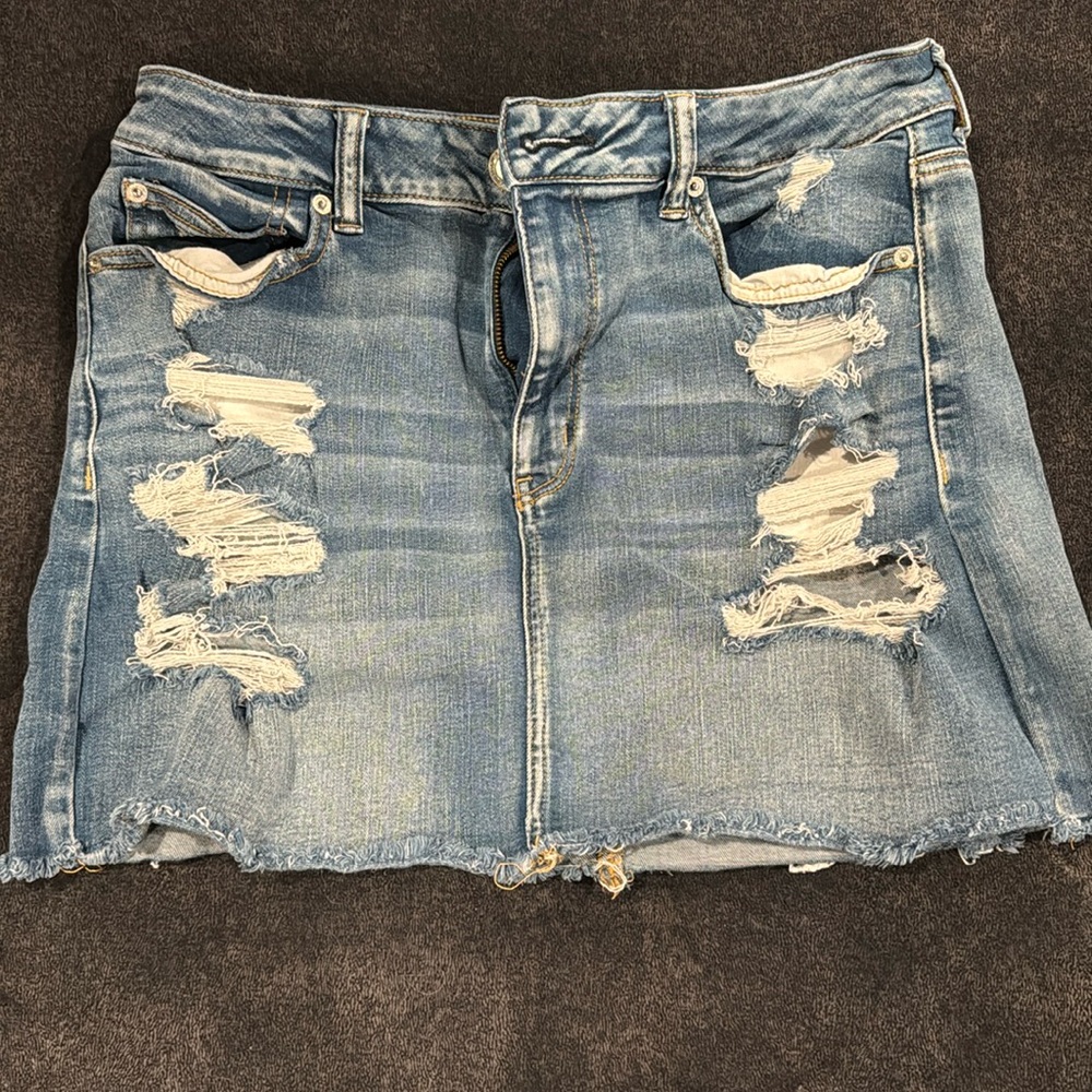 American Eagle jean skirt
